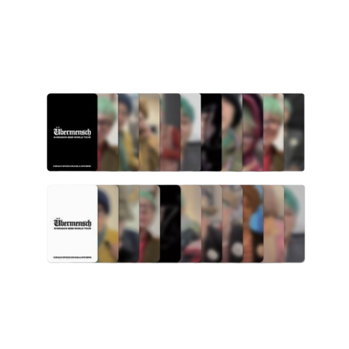 - G-DRAGON Ubermensch Photocard Pack