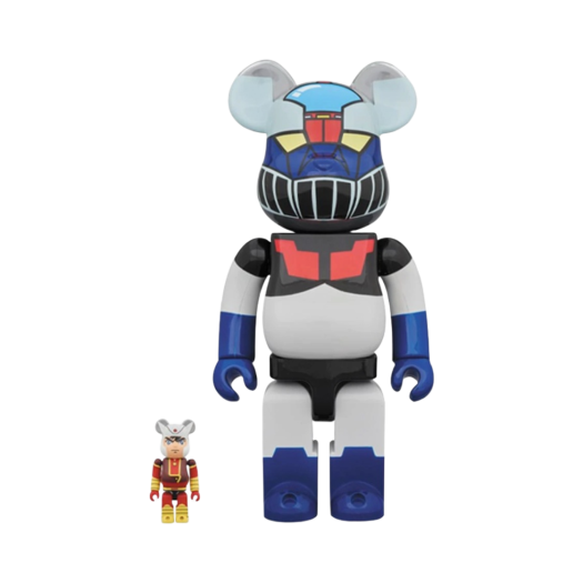 Bearbrick Mazinger Z and Koji Kabuto 100% & 400% Set