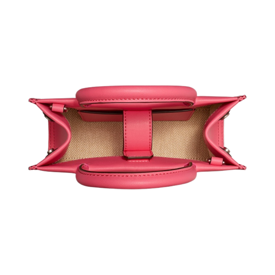 토리버치 엘라 바이오 미니 토트백 워터멜론 핑크(Tory Burch Ella Bio Mini Tote Watermelon Pink) - 3