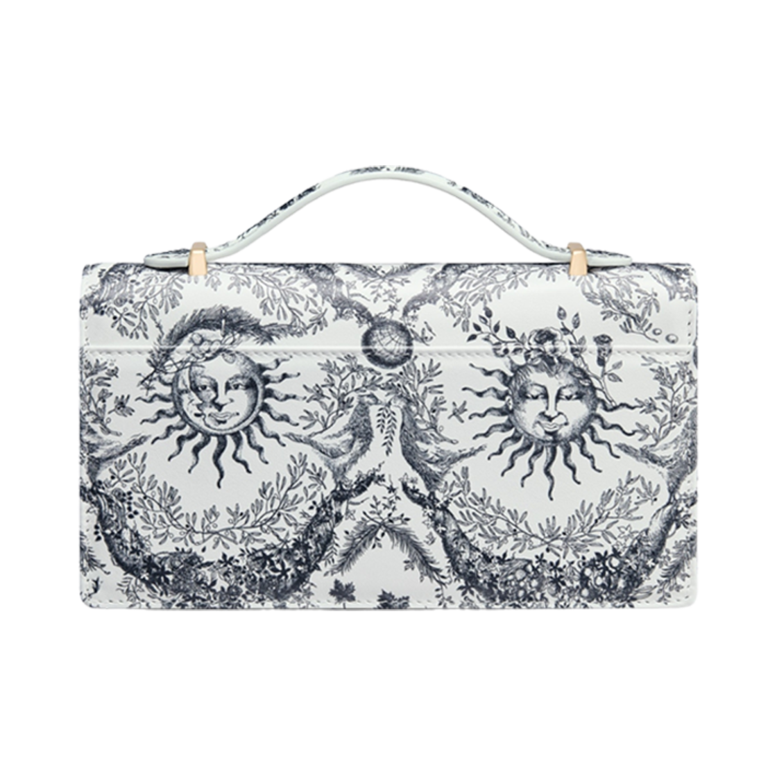 디올 미스 디올 라이트 백 블루 쏠레이 프린티드(Dior Miss Dior Mini Bag Blue Soleil Printed) - 3