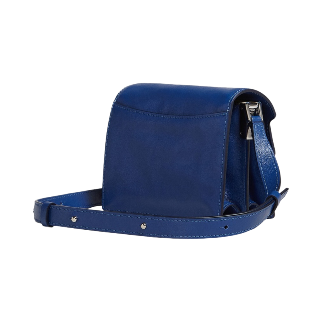 마르니 카프스킨 트렁크 소프트 미니백 코발트(Marni Calfskin Trunk Soft Mini Bag Cobalt) - 3