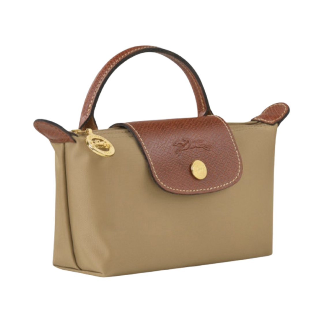 롱샴 르 플리아쥬 오리지널 핸들 파우치 데저트(Longchamp Le Pliage Original Handle Pouch Desert) - 2
