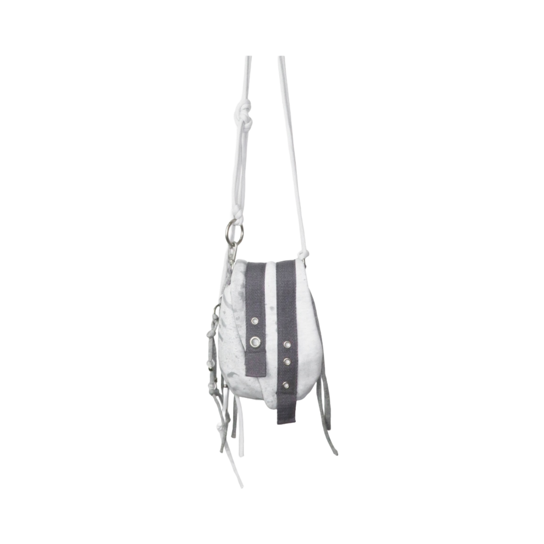 파히섬 저지 미니백 화이트 그레이(Pahisum Jersey Mini Bag White Gray)