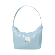 Emis Enamel Hobo Bag Skyblue