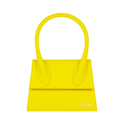 Jacquemus Le Grand Chiquito Large Leather Handbag Yellow