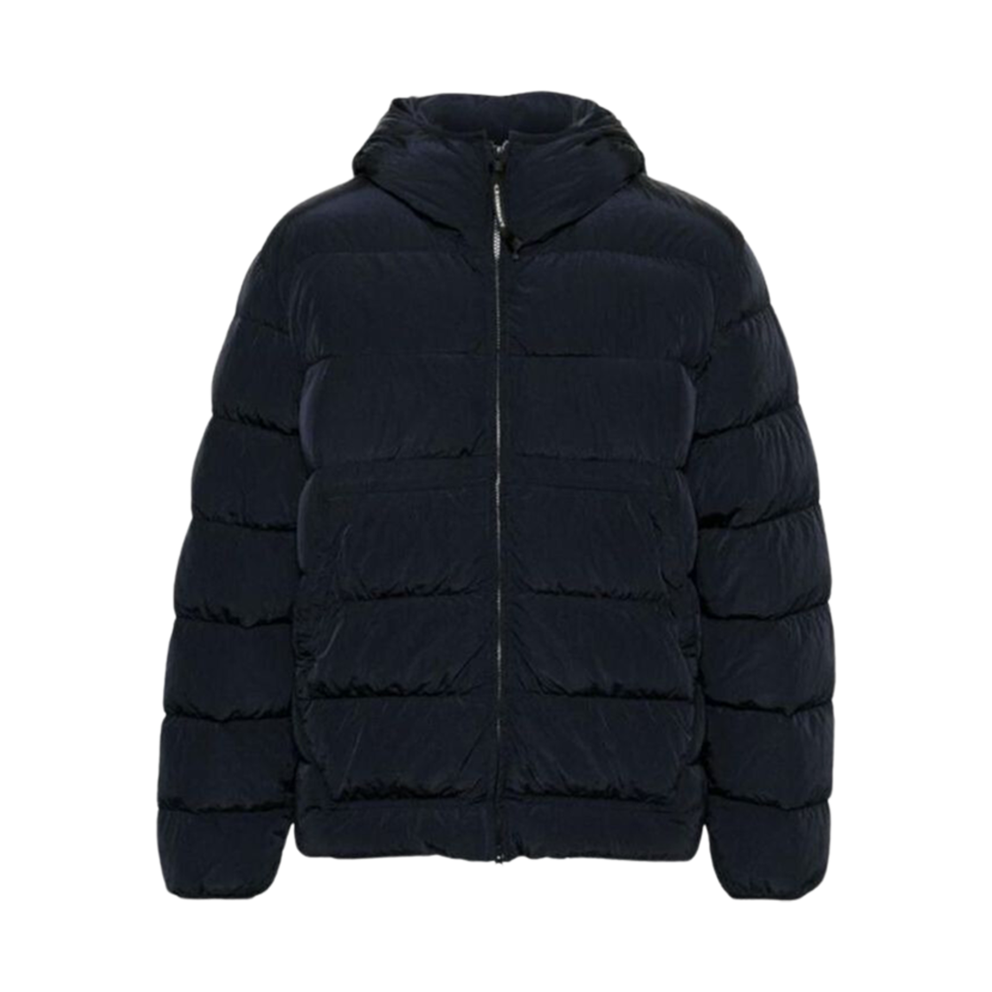 C.P. 컴퍼니 크롬-R 고글 다운 자켓 토탈 이클립스 블루 - 24FW(C.P. Company Chrome-R Goggle Down Jacket Total Eclipse Blue - 24FW)