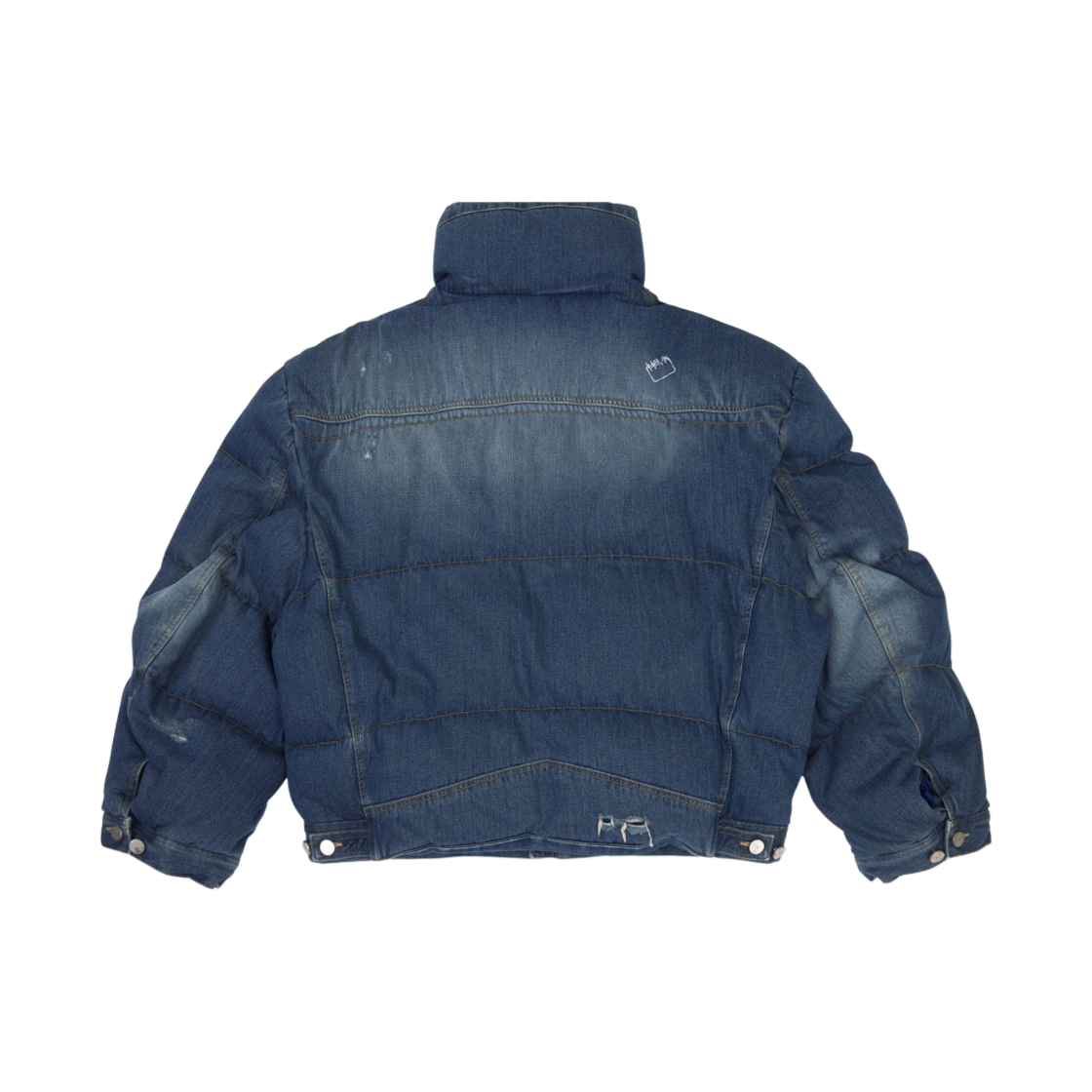 BMADFWDW0105BL Ader Error Nox Puffer Jacket Blue - #2