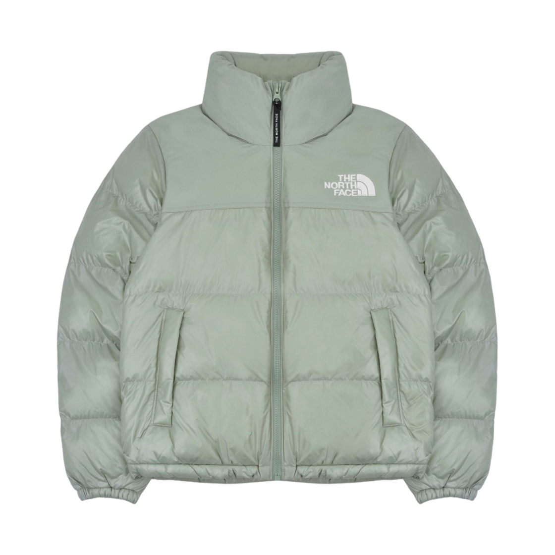 (W) 노스페이스 눕시 온 볼 자켓 페일 그린((W) The North Face Nuptse On Ball Jacket Pale Green)