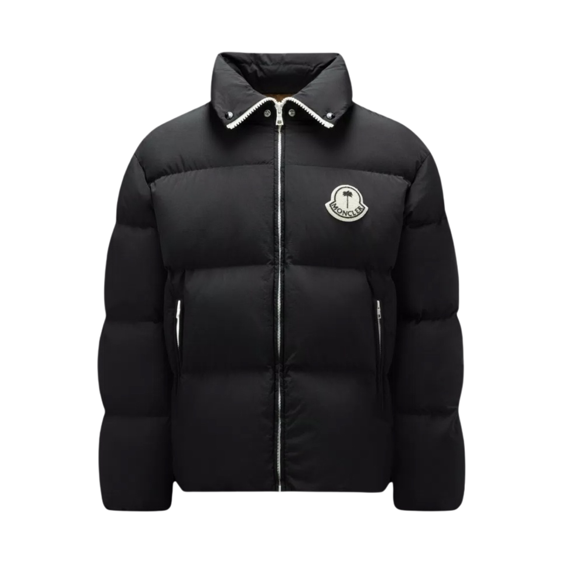 몽클레르 x 팜 엔젤스 로드마르 쇼트 다운 자켓 블랙 - 23FW(Moncler x Palm Angels Rodmar Short Down Jacket Black - 23FW)