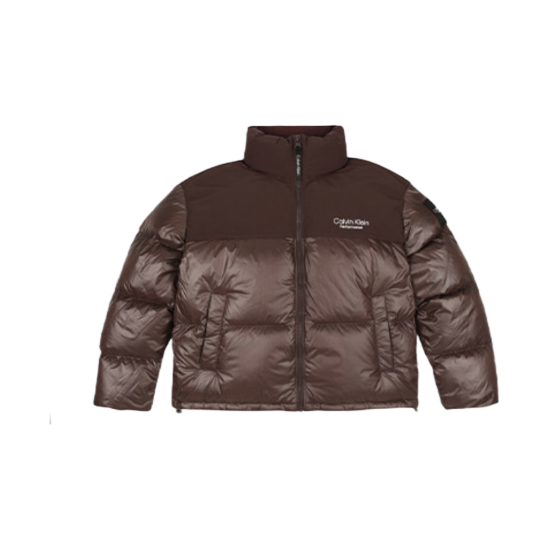 - (W) Calvin Klein Performance Bulky Padding Duck Down Brown