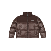 (W) Calvin Klein Performance Bulky Padding Duck Down Brown