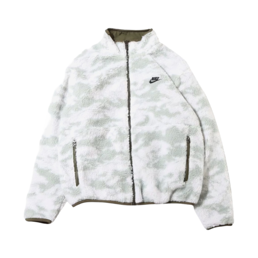 Nike Club+ Fleece Reversible Winterized Full Zip Olive - US/EU