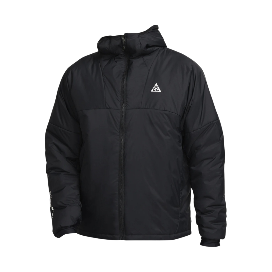 나이키 ACG 써마핏 ADV 로프 드 도프 풀 집 자켓 블랙 서밋 화이트 - 아시아(Nike ACG Therma-Fit ADV Rope De Dope Full Zip Jacket Black Summit White - Asia)