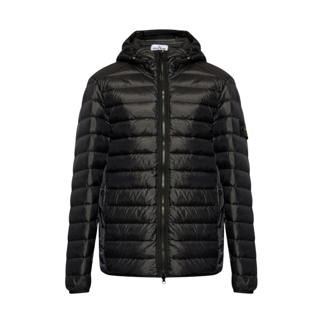 K1S1541004-03S0024-V0029 Stone Island 4100403 Loom Woven Chambers Nylon Down-TC Jacket Black - 25SS