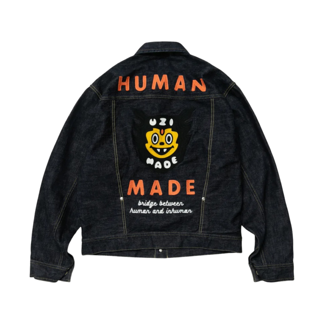 휴먼 메이드 우지 메이드 데님 자켓 인디고