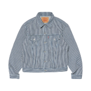 Levi's x Nigo 557XX Hickory Stripe Trucker Jacket Indigo