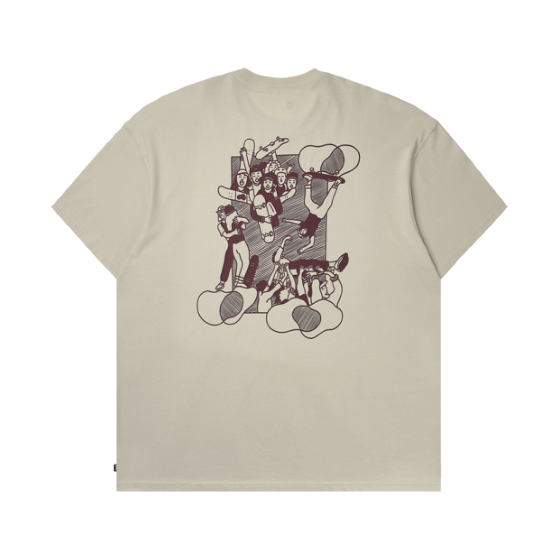 나이키 x 스케이트 라이크 어 걸 SB 맥스90 스케이트 티셔츠 라이트 본 - US/EU(Nike x Skate Like a Girl SB Max90 Skate T-Shirt Light Bone - US/EU) - 2