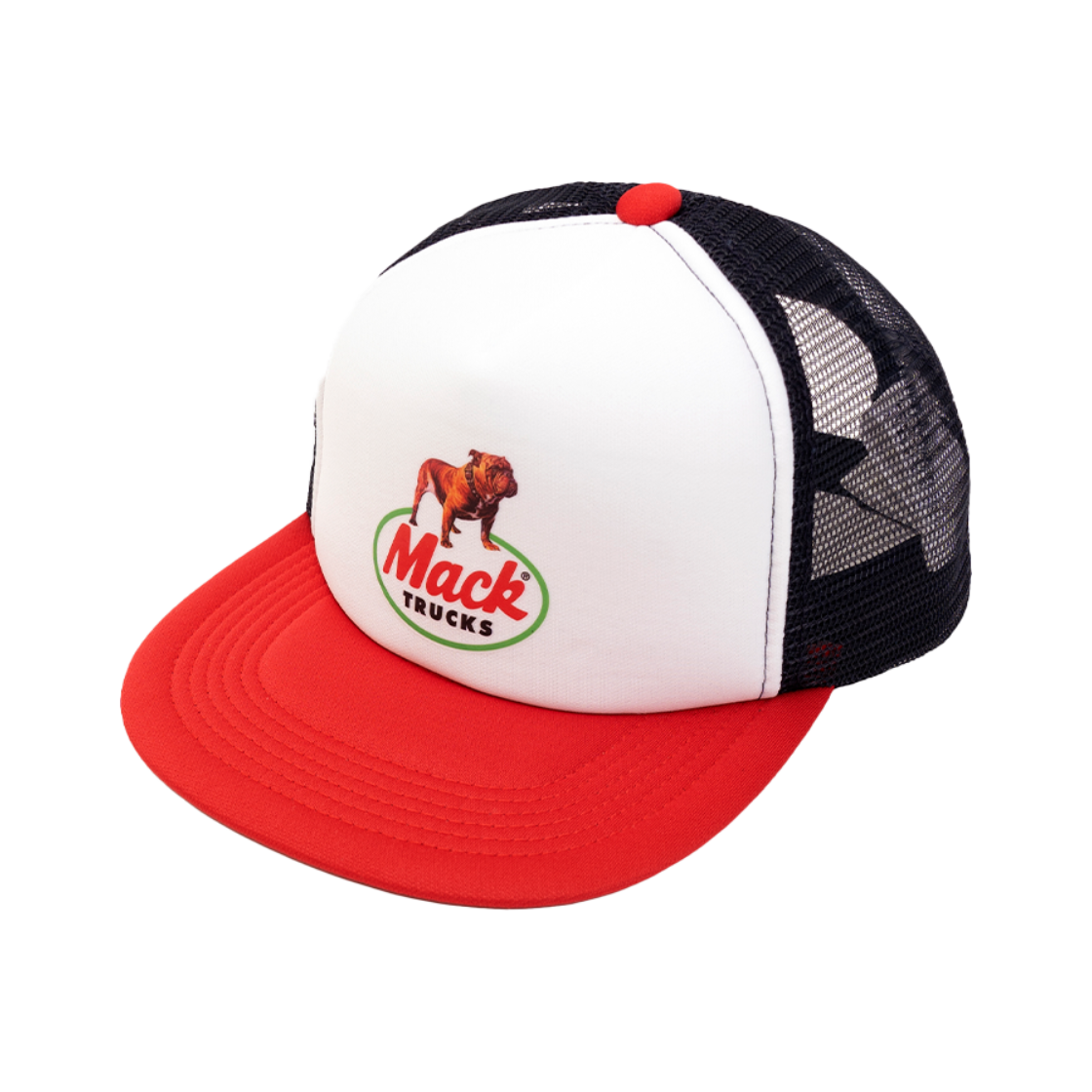 MCTC-006RD Houston Japan Mack Trucks Mesh Cap Red MCTC-006