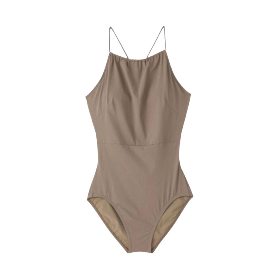 SFW02331 (W) Speedo Solid Stayfit Crossback One Piece Flag Stone