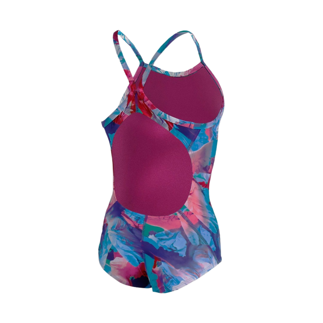 (W) 나이키 스윔 빅토리우스 레이서백 스윔수트 싸이킥 퍼플((W) Nike Swim Victorious Racer Back Swimsuit Psychic Purple) - 2