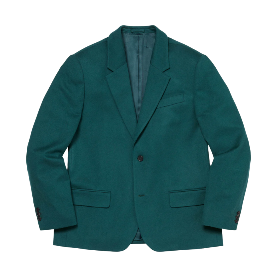 슈프림 브러쉬드 울 수트 틸 - 24FW(Supreme Brushed Wool Suit Teal - 24FW) - 2
