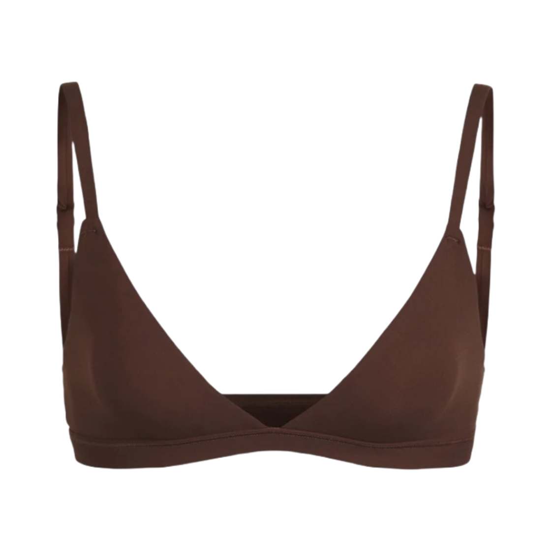(W) 스킴스 핏츠 에브리바디 트라이앵글 브라렛 코코아((W) Skims Fits Everybody Triangle Bralette Cocoa) - 1