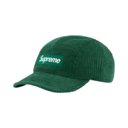Supreme Corduroy Camp Cap Green - 22FW