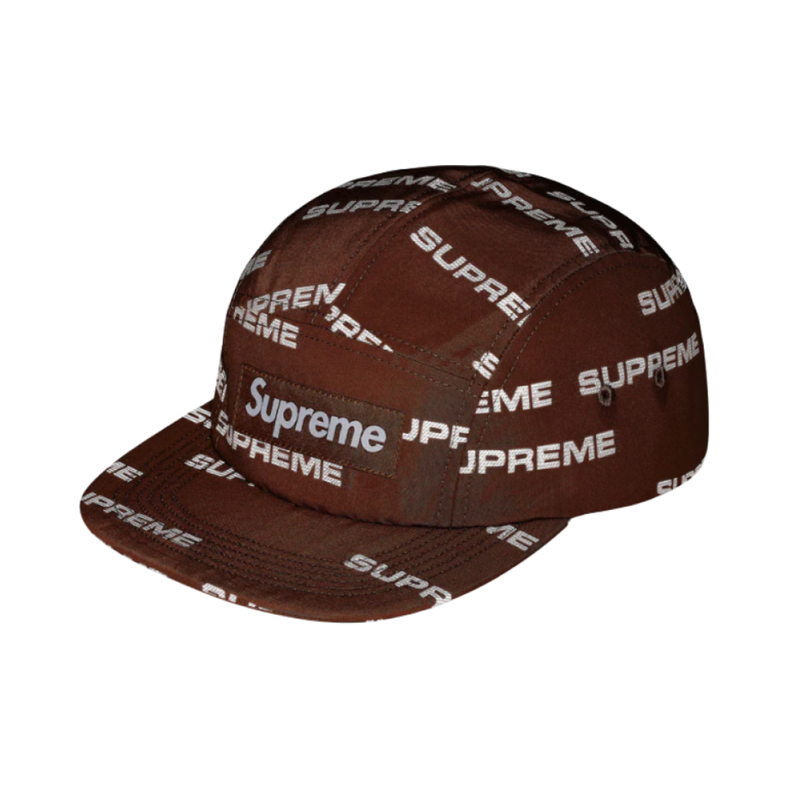 슈프림 리플렉티브 자카드 캠프캡 브라운 - 24FW(Supreme Reflective Jacquard Camp Cap Brown - 24FW) - 2