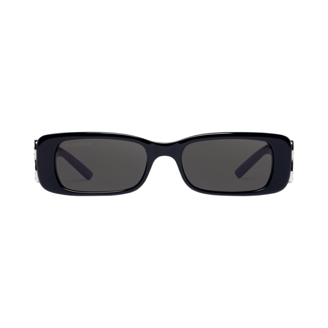 621643T00411000 (W) Balenciaga Dynasty Rectangle Sunglasses Black