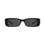 (W) Balenciaga Dynasty Rectangle Sunglasses Black