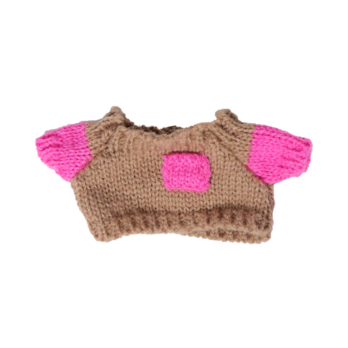 C122706-pink pocket Cosymosy Cat Knit Pink Pocket Knit