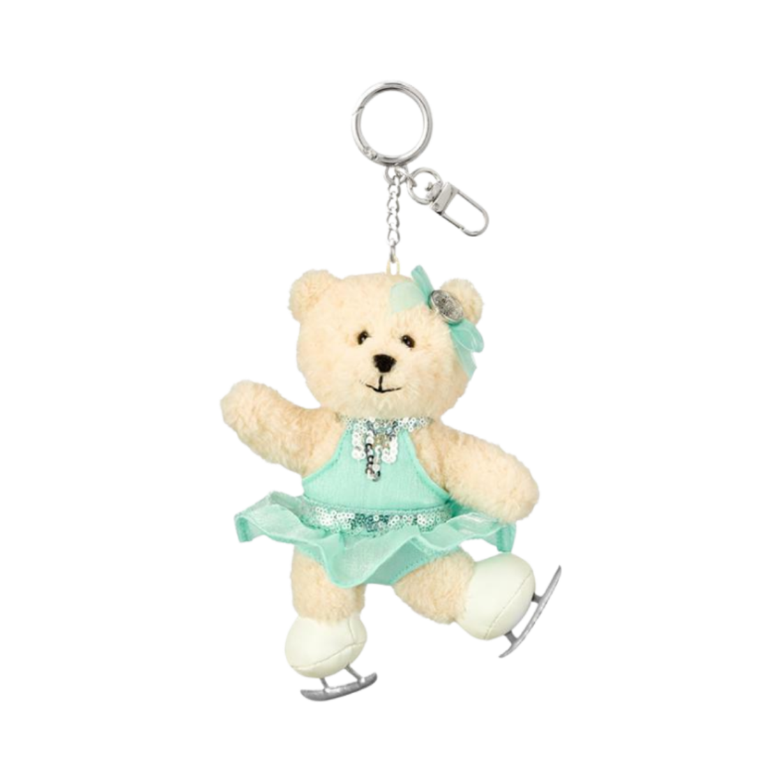 스타벅스 피겨스케이트 베어리스타 키체인(Starbucks Figure Skating Bearista Keychain)