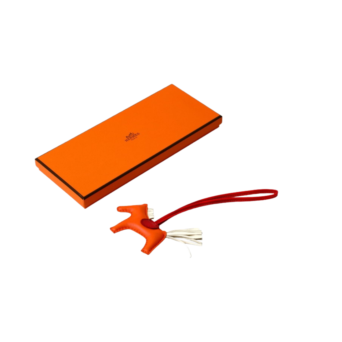 에르메스 로데오 PM 참 밀로 & 오랑쥬 포피 크레 루비스(Hermes Rodeo PM Charm Milo & Orange Poppy Craie Rubis) - 3