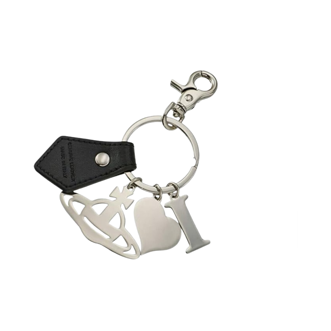 비비안 웨스트우드 로데오 아이 러브 오브 키링 블랙(Vivienne Westwood Rodeo I Love Orb Keyring Black) - 2