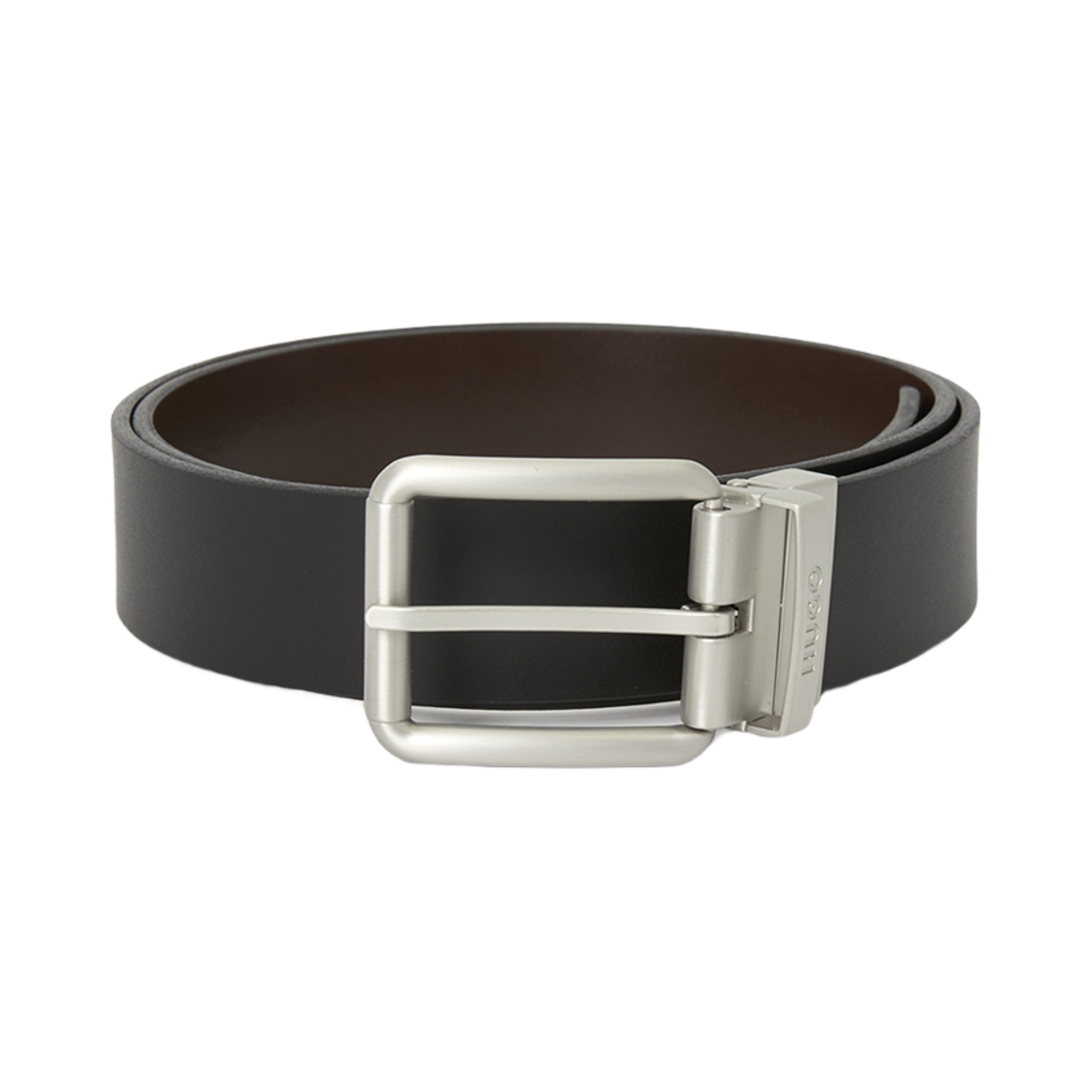 50537093-002 Hugo Boss Leather Belt Black