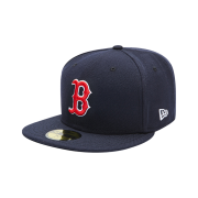 New Era MLB 59Fifty Authentic Boston Red Sox Game Navy