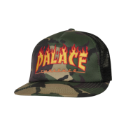 Palace x Thrasher Trucker Hat Camo - 24SS