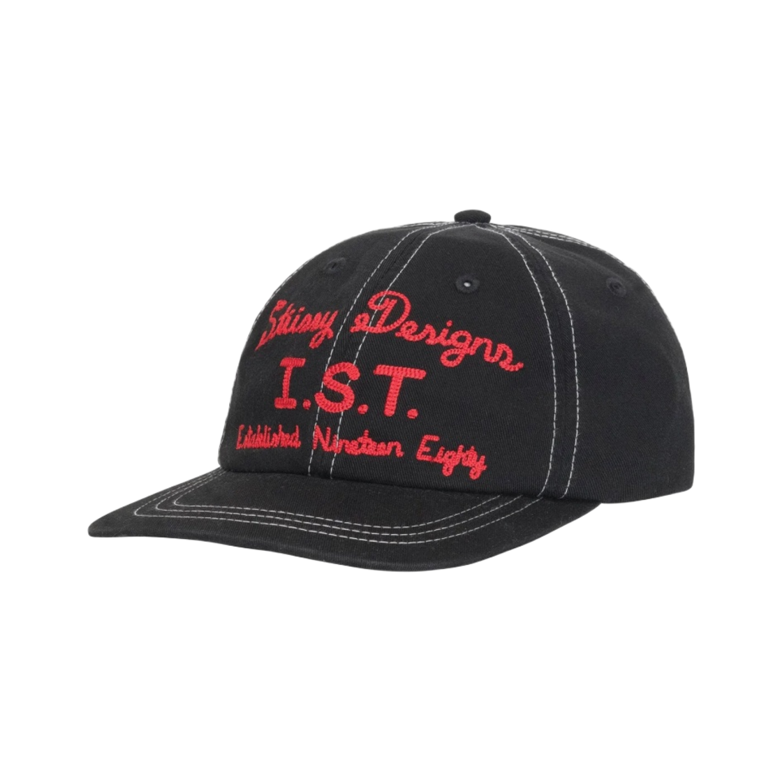 스투시 이스트 로우 프로 캡 블랙(Stussy Ist Low Pro Cap Black) - 1