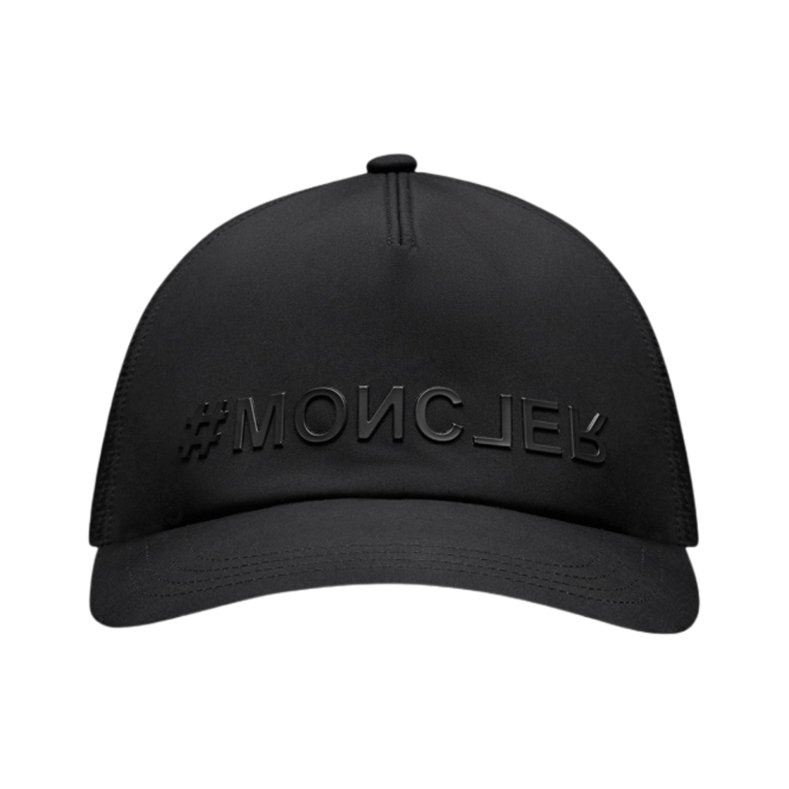 (W) 몽클레르 로고 베이스볼 캡 블랙 - 22FW((W) Moncler Logo Baseball Cap Black - 22FW) - 1