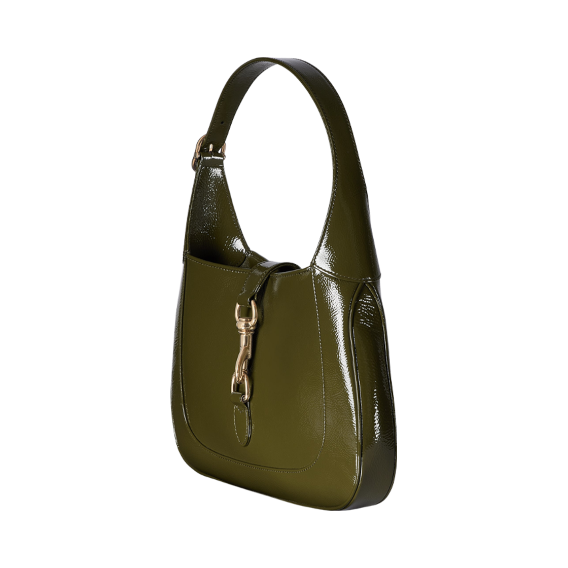 구찌 재키 스몰 숄더백 포레스트 그린(Gucci Jackie Small Shoulder Bag Forest Green) - 2