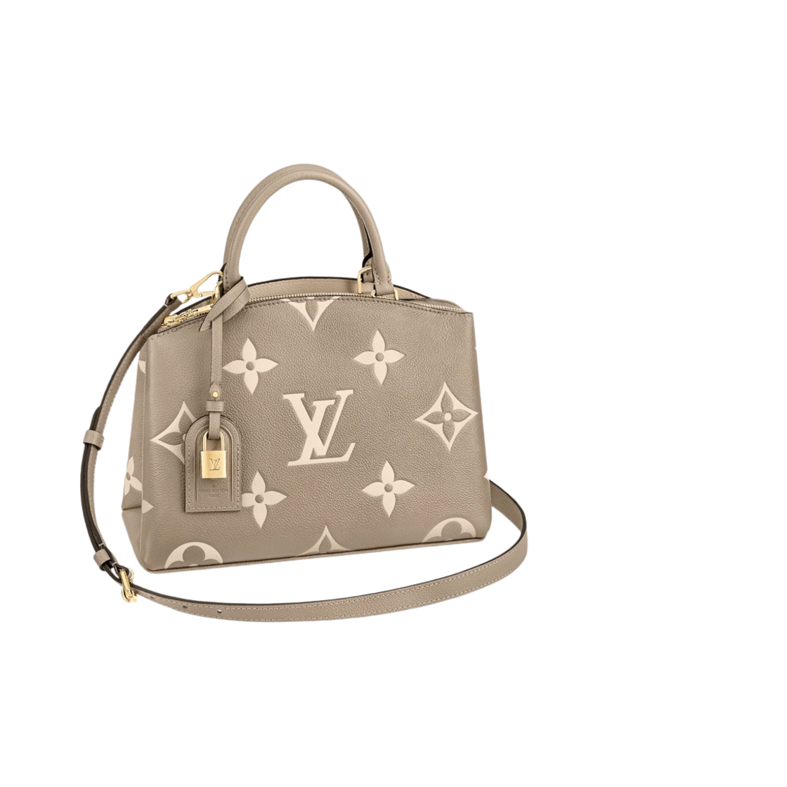 M58914 Louis Vuitton Petit Palais Bicolor Monogram Empreinte Cream