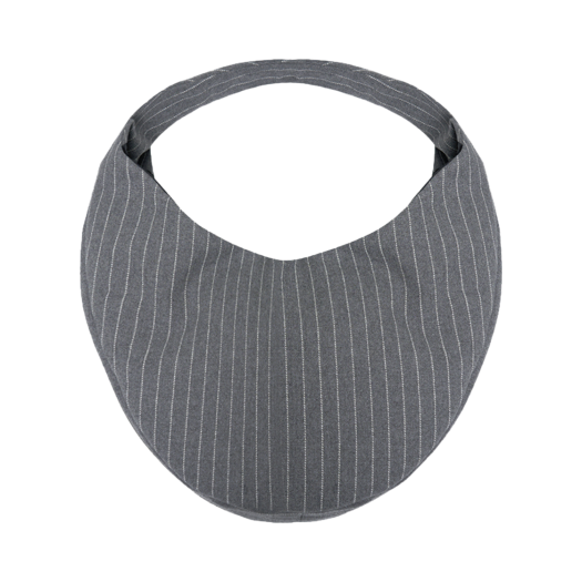 STUA24W02G STU Stripe Padded Crossbody Bag Grey