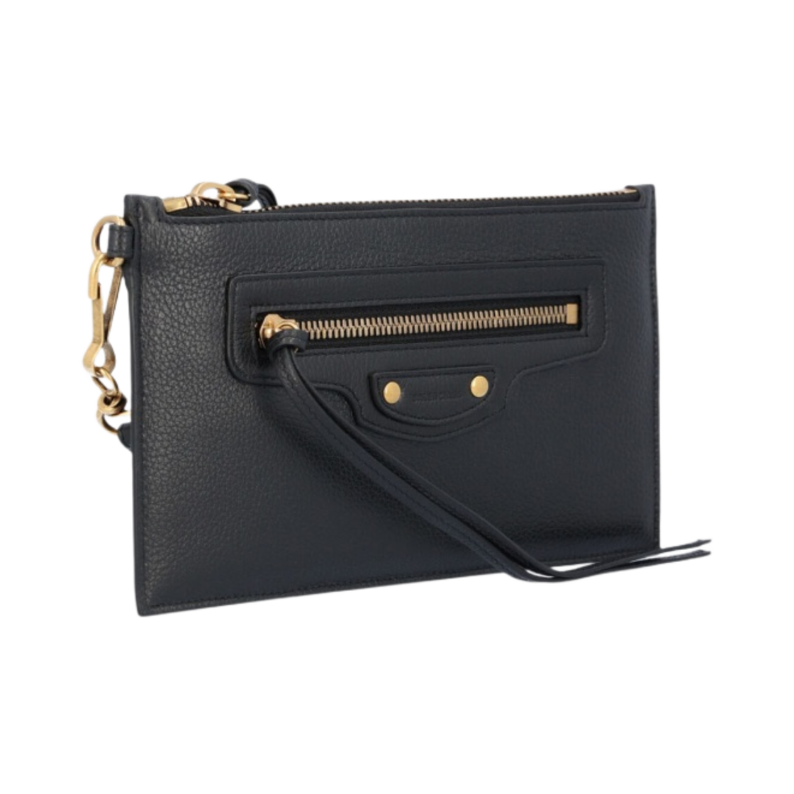 발렌시아가 그레인드 카프스킨 네오 클래식 XS 파우치 블랙(Balenciaga Grained Calfskin Neo Classic XS Pouch Black) - 2