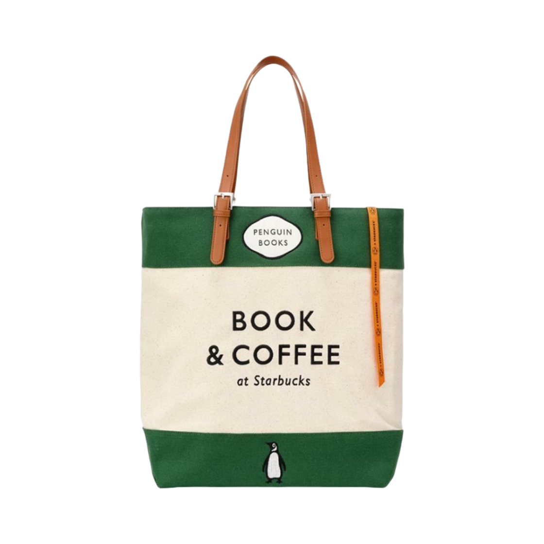 스타벅스 펭귄북스 빅북백(Starbucks PenguinBooks Big Book Bag)