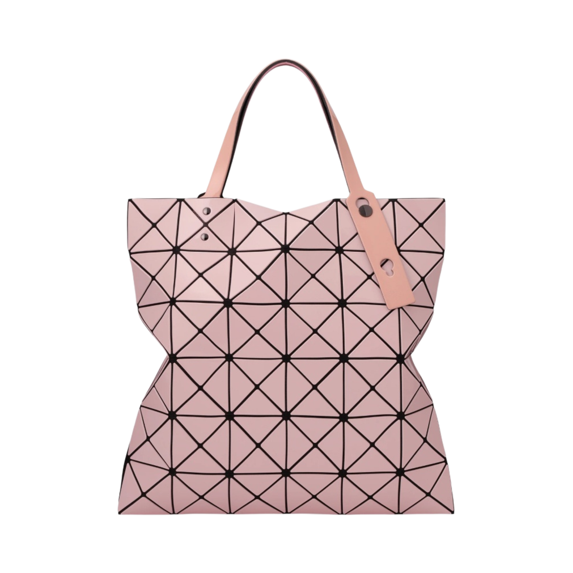 바오 바오 이세이 미야케 루센트 W 토트백 라이트 핑크 라이트 오렌지