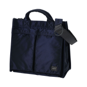 Porter PX Tanker 2way Vertical Tote Bag M Iron Blue