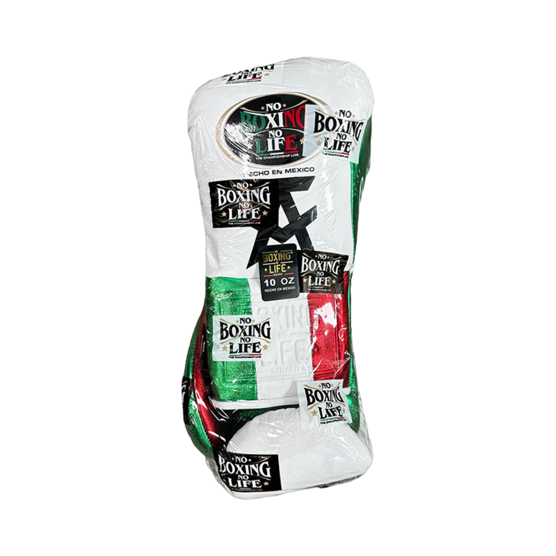 노복싱노라이프 카넬로 에디션 챔피언십 10온스 글러브 멕시코 컬러(No Boxing No Life Canelo Edition Championship 10oz Glove Mexico Color)