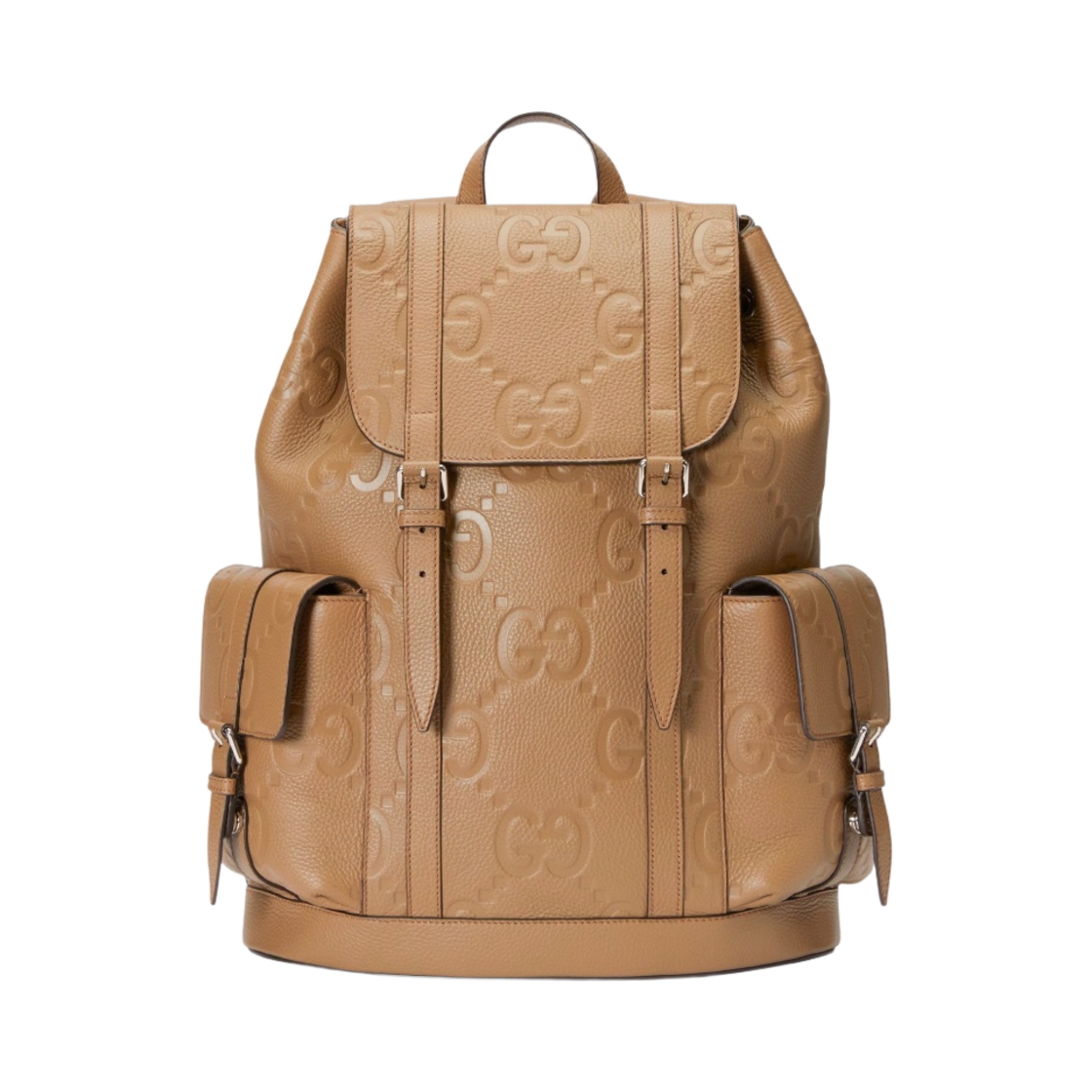 구찌 점보 GG 백팩 토프 레더(Gucci Jumbo GG Backpack Taupe Leather) - 1