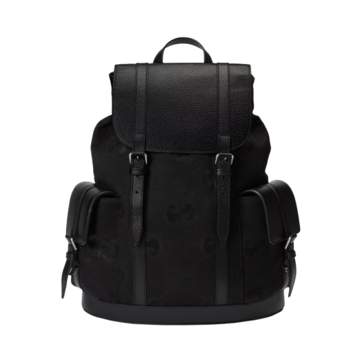 Gucci Jumbo GG Backpack Black GG Canvas