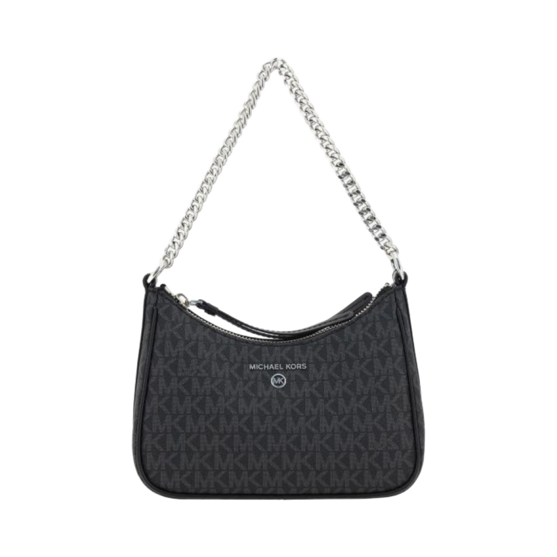 마이클 코어스 제트 세트 참 스몰 로고 포쉐트 블랙(Michael Kors Jet Set Charm Small Logo Pochette Black) - 1